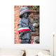"Little Insurgent" statue in Warsaw, Poland Wall Decal
