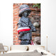 "Little Insurgent" statue in Warsaw, Poland Wall Decal