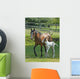 Mare And Foal Wall Decal 2