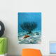 Sea Rod Soft Coral Wall Decal