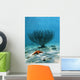 Sea Rod Soft Coral Wall Decal