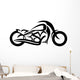 Motorcycle sketch Wall Decal