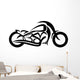 Motorcycle sketch Wall Decal