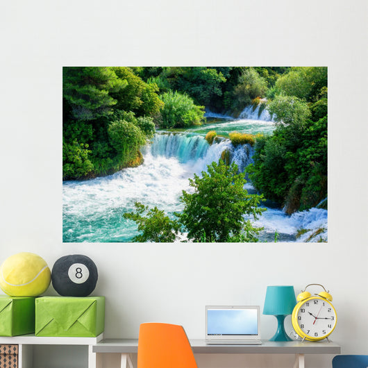Waterfalls Krka Wall Decal