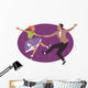 Couple dancing 1950s style rock and roll Wall Decal