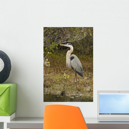 Great Blue Heron Wall Decal