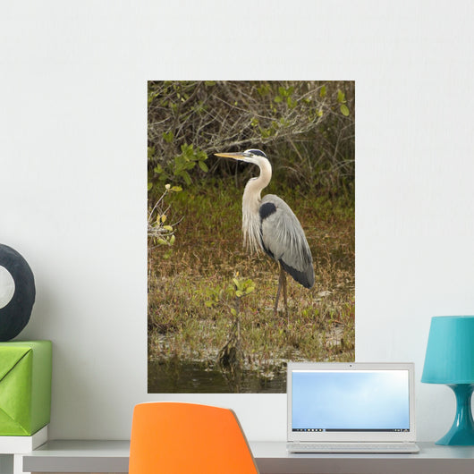 Great Blue Heron Wall Decal