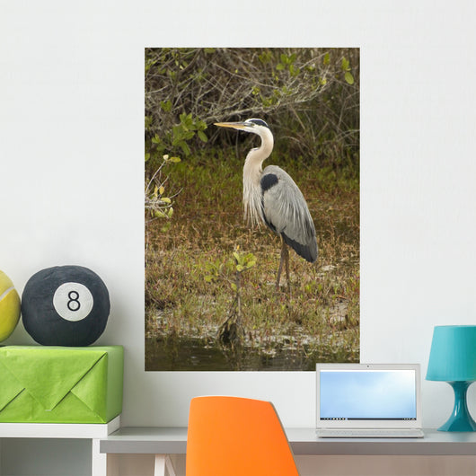 Great Blue Heron Wall Decal