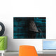 Faceless Hooded Anonymous Computer Wall Decal
