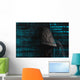 Faceless Hooded Anonymous Computer Wall Decal