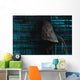 Faceless Hooded Anonymous Computer Wall Decal