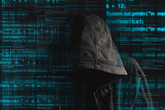 Faceless Hooded Anonymous Computer Wall Decal