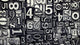 old metal numbers Wall Decal
