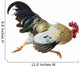 Running Rooster Wall Decal