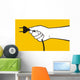 Plug hand Wall Decal
