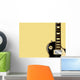 Guitar Copy Space Wall Decal