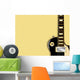 Guitar Copy Space Wall Decal