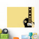 Guitar Copy Space Wall Decal
