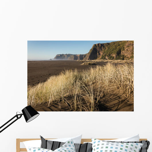 sand dunes at Karekare beach in New Zealand Wall Decal