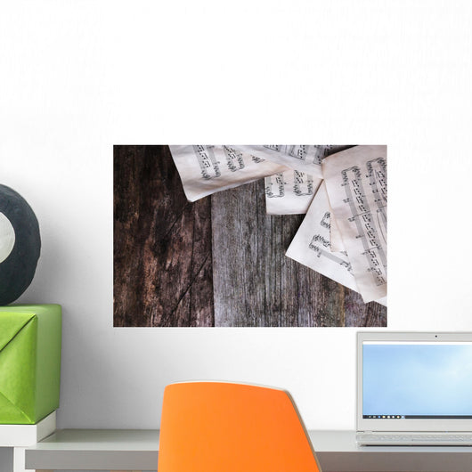 Old paper Wall Decal