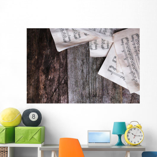Old paper Wall Decal