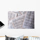 Old paper Wall Decal