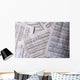 Old paper Wall Decal