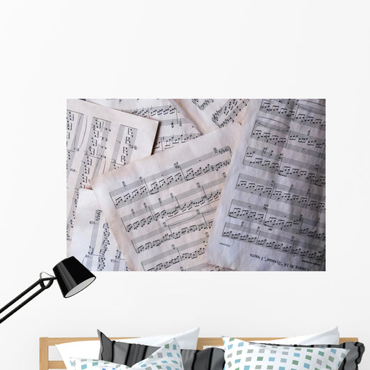 Old paper Wall Decal