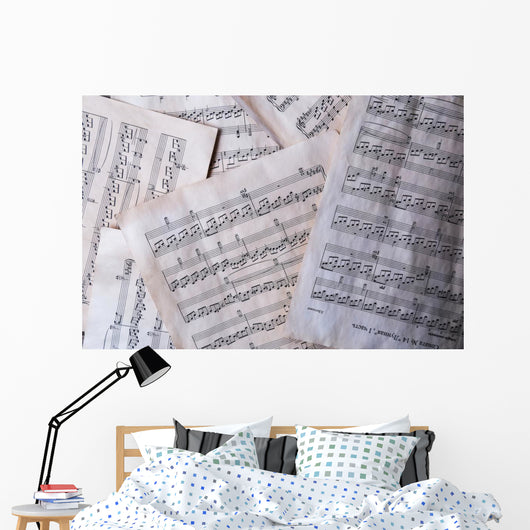 Old paper Wall Decal