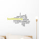 word cloud - bookkeeping Wall Decal
