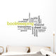 word cloud - bookkeeping Wall Decal
