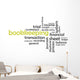 word cloud - bookkeeping Wall Decal