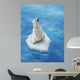 Ours Blanc / Fonte des glaces Wall Decal