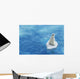 Floating Polar Bear Wall Decal