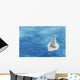 Floating Polar Bear Wall Decal