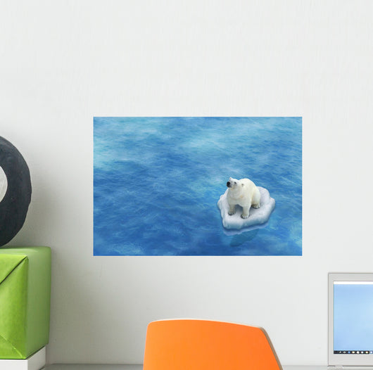 Ours Blanc / Fonte Des Glaces Wall Decal