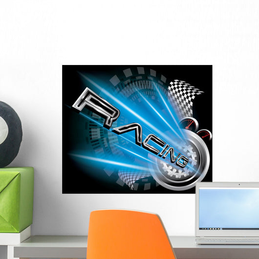 Racing Concept Vector Wall Decal