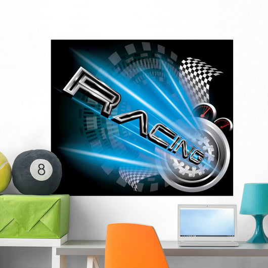 Racing Concept Vector Wall Decal