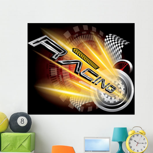 RACING CONCEPT VECTOR Wall Decal