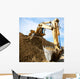 excavator Wall Decal