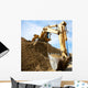 excavator Wall Decal