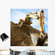 excavator Wall Decal