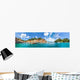 Portofino Mediterranean Panorama Wall Decal
