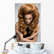 Hair Volume Portrait Beautiful Wall Decal