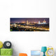 Florenz Panorama Nachtaufnahme Wall Decal