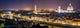 Florenz Panorama Nachtaufnahme Wall Decal