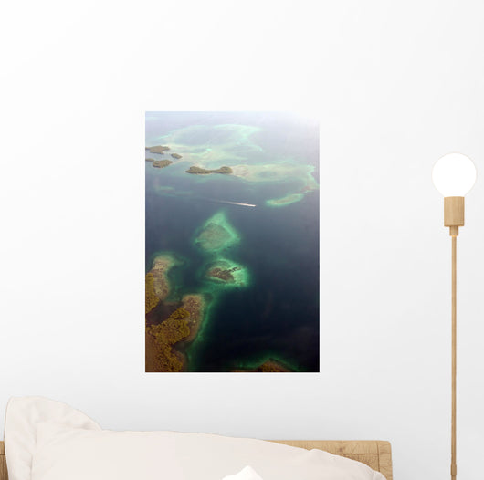Fligth from Panama City to Bocas del Toro, Panama Wall Decal