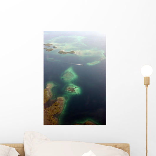 Fligth from Panama City to Bocas del Toro, Panama Wall Decal