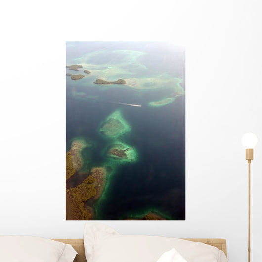Fligth from Panama City to Bocas del Toro, Panama Wall Decal