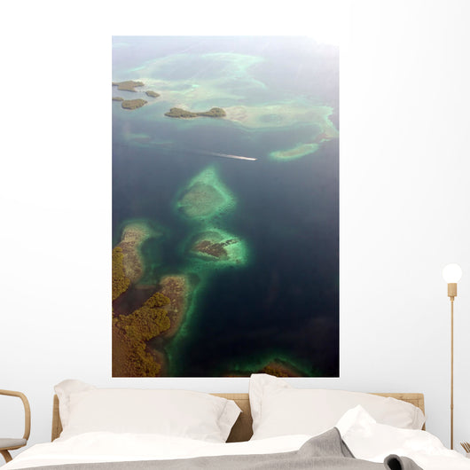 Fligth from Panama City to Bocas del Toro, Panama Wall Decal